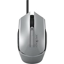Maxi Trendy Jamesdonkey James Donkey 112RS 6200DPI 6 Tuş PMW3327 Sensör Rgb Optik Gri Gaming Mouse