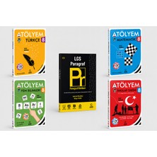 Arı Yayıncılık 8. Sınıf Atölyem Seti ( Türkçe Matematik Fen Inkılap) + Paragra Fhediye