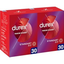Maxi Trendy Yakın Hisset Standart Fit Prezervatif 60'lı (30 x 2 Adet)