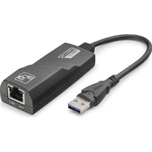 Skygo USB 3.0 Ethernet Adaptör Gigabit Siyah HDX7867