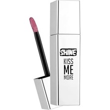 Maxi Trendy Kalıcı Parlak Likit Ruj (Açık Mor) - Kiss Me More Lls - 008 Long - 8682536083812