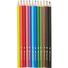Maxi Trendy Karton Kutu Renkli Boya Kalemi, 12 Renk, Yumuşak ve Canlı Renkler, Kolay Açılır, Kırılmaya Dayanıklı Uçlar, Uç Kırılmasına Karşı Dayanıklılığı Artıran Özel Yapıştırma Sistemi