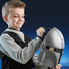 Maxi Trendy The Mandalorian Elektronik Maske | Replikler ve Ses Efektleri Içerir | Çocuklar Için Kostüm Aksesuarı | 5 Yaş ve Üzeri Kız ve Erkek Çocuklar Için