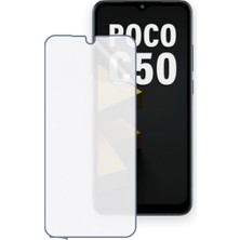 Schitec Poco Poco C50 Uyumlu Ön Yüzey Nano Şeffaf Hidrojel Ekran Koruyucu