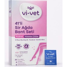 Vi-Vet 41’li Sir Ağda Bant Seti Hassas Cilt