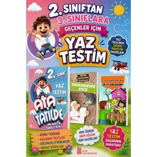 Ata Yayıncılık 2.sınıftan 3.sınıflara Geçenler Için Yaz Testim ( 2 Adet Hikaye Kitabı Hediyeli)