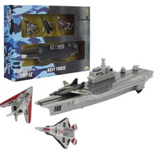 Küçük Hazine Asker Oyun Set Jet/uçak Gemisi 4prç
