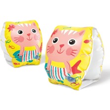 Küçük Hazine Intex Yavru Kedi Desenli Kolluk 20X15 cm (06-36 Ay)