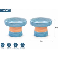 Parkpet Yüksek Seramik Mama ve Su Kabı