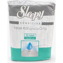 Sleepy Sensitive Yatak Koruyucu Örtü 60X90 cm 10’lu