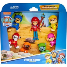 Küçük Hazine Paw Patrol Rescue Wheels Temalı Figür Seti