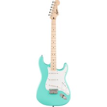 Squier Sonic Stratocaster Hard Tail Akçaağaç Klavye Wpg Sea Foam Green Elektro Gitar