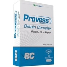 Provess Betain Complex 60 Bitkisel Kapsül ( 1 Adet )