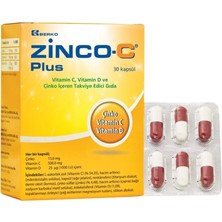 Zinco-C Plus 30 Kapsül ( 1 Adet )