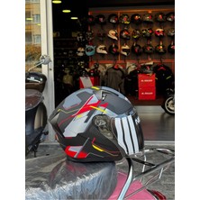 Motohat Nero Açık Kask Ece ve Dot Sertifikalı (Intercom Uyumlu)