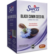 Swiss Bork Çörek Otu Yağı 1200 Mg 60 Kapsül ( 1 Adet )