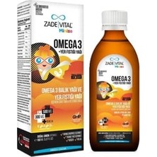 Zade Vital Miniza Omega 3 ve Yer Fıstığı Yağı 150 ml ( 1 Adet )