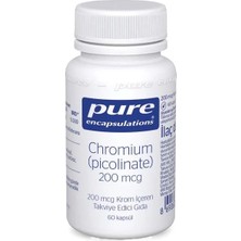 Pure Chromium Picolinate 60 Kapsül ( 1 Adet )