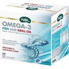 Nbl Omega-3 Fish And Krill Oil 100 Kapsül ( 1 Adet )