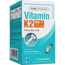 Tabvitamins Vitamin K2 60 Yumuşak Kapsül ( 1 Adet )