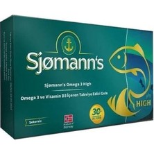 Sjomann's Omega 3 High 30 Çiğnenebilir Jel Form ( 1 Adet )