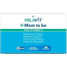 Velavit V-Mom To Be 30 Soft Jel ( 1 Adet )