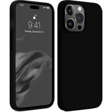 Raftan Topla Iphone 15 Pro Kılıf First Silikon - Siyah