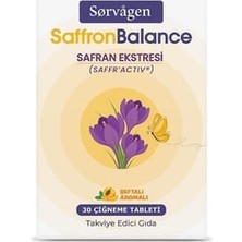 Sorvagen Saffronbalance Safran 30 Çiğneme Tableti ( 1 Adet )