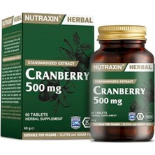 Nutraxin Cranberry 500 Mg 60 Tablet ( 1 Adet )