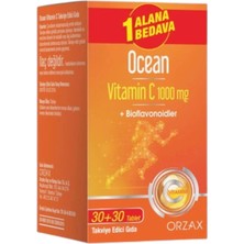 Ocean Vitamin C 1000 Mg 30 + 30 Tablet ( 1 Adet )