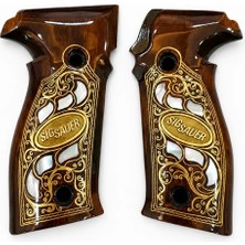 Sözler Savunma Sig Sauer P226 Işlemeli Ahşap Kabze