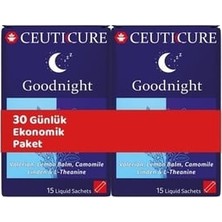 Ceuticure Goodnight 15 Likit Saşe 2'li Paket ( 1 Adet )