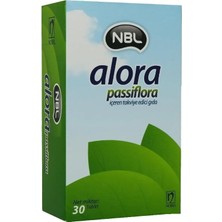 Nbl Alora Passiflora Içeren Takviye Edici Gıda 30 Tablet ( 1 Adet )