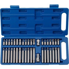 Bernel 40 Parça Bits Uç Seti Torx Allen Fare Diş Crv Çelik