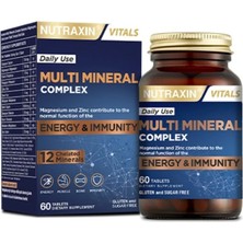 Nutraxin Multi Mineral Complex 60 Tablet ( 1 Adet )
