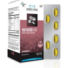 Zade Vital Yer Fıstığı Yağı 60 Kapsül ( 1 Adet )