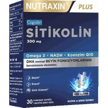 Nutraxin Plus Sitikolin 300 Mg 30 Kapsül ( 1 Adet )