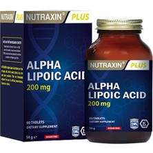 Nutraxin Alpha Lipoic Acid 200 Mg 60 Tablet ( 1 Adet )