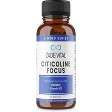 Zade Vital Citicoline Focus 60 Kapsül ( 1 Adet )