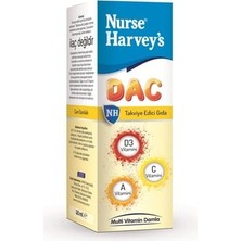 Nurse Harveys Dac Vitamin Damlası 30 ml ( 1 Adet )