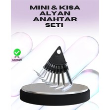 Uravas Store 9 Parça Alyan Anahtar Seti Farklı Metrik Ölçü Pratik Taşıma
