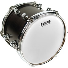 Evans B13UV1 13" Deri Tom ve Trampet Kumlu Beyaz Tek Kat