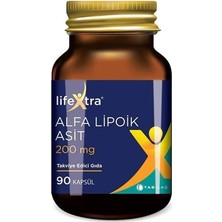 Lifextra Alfa Lipoik Asit 200 Mg 90 Kapsül ( 1 Adet )