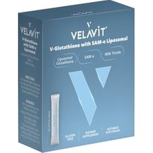 Velavit V-Glutathione With Sam-E Liposomal 30 Saşe ( 1 Adet )