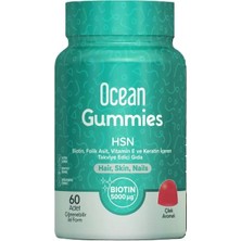 Ocean Gummies Hsn Çiğnenebilir Jel Form 60 Adet ( 1 Adet )