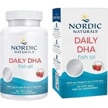 Nordic Naturals Daily Dha Fish Oil 60 Kapsül ( 1 Adet )