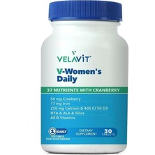 Velavit V-Women's Daily 30 Tablet ( 1 Adet )