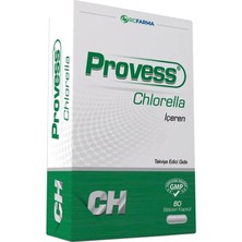 Provess Chlorella 60 Bitkisel Kapsül ( 1 Adet )