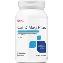 Gnc Cal D Mag Plus 120 Tablet ( 1 Adet )