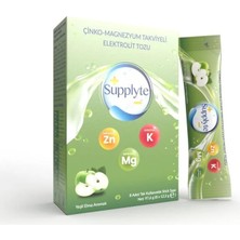 Supplyte Elektrolit Tozu 8 Stick Saşe Yeşil Elma ( 1 Adet )